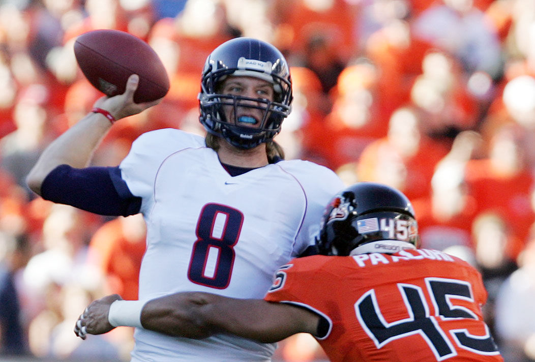 University of Arizona quarterback Nick Foles